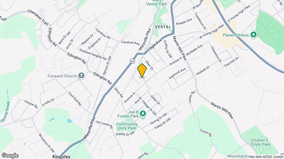 116 Winstead St SW Map and Location Details