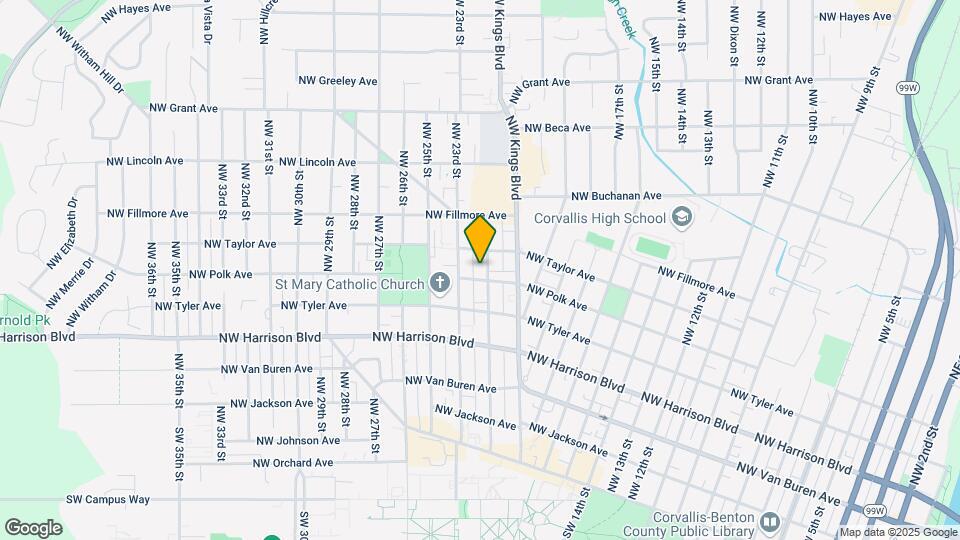 620 NW 21st St Map and Location Details