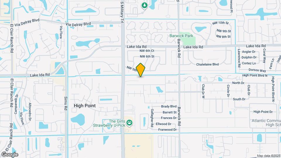 4495 NW 3rd Dr Map and Location Details