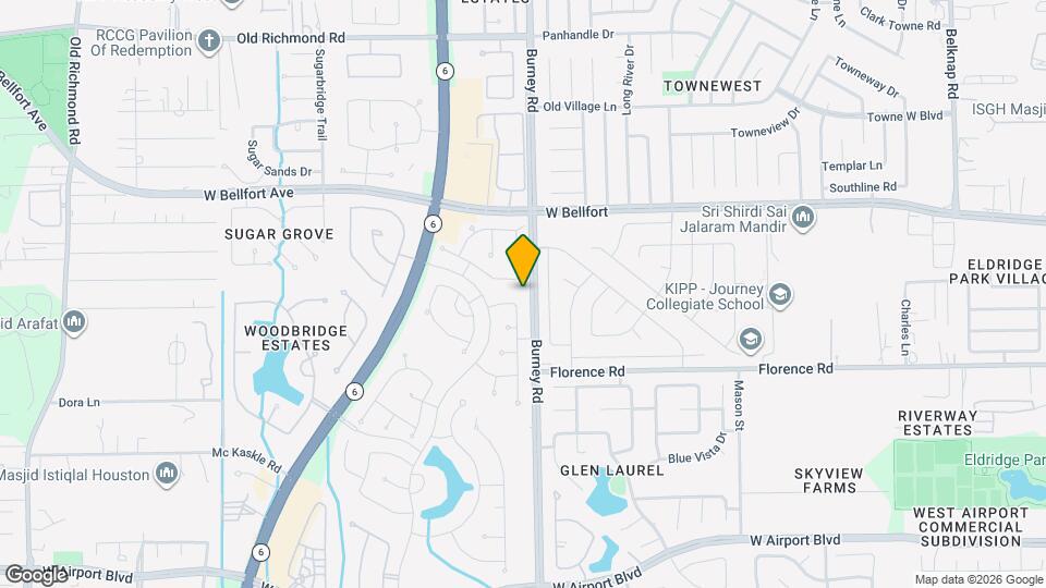 14802 Newton Falls Ln Map and Location Details