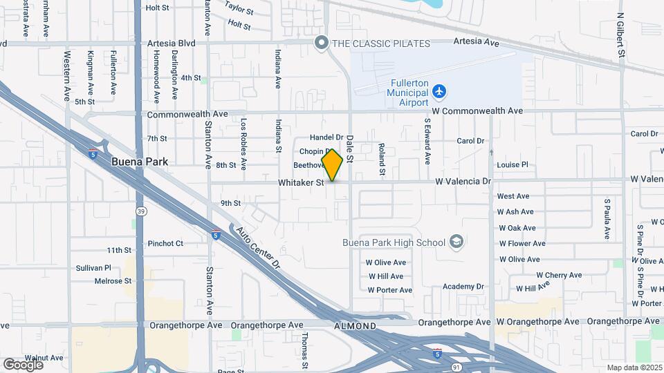 8422 Whitaker St Map and Location Details