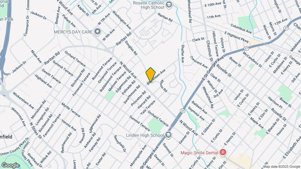 517 Brooklawn Ave Map and Location Details