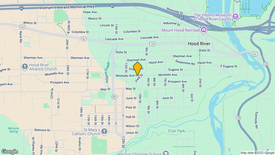 1007 Montello Ave Map and Location Details