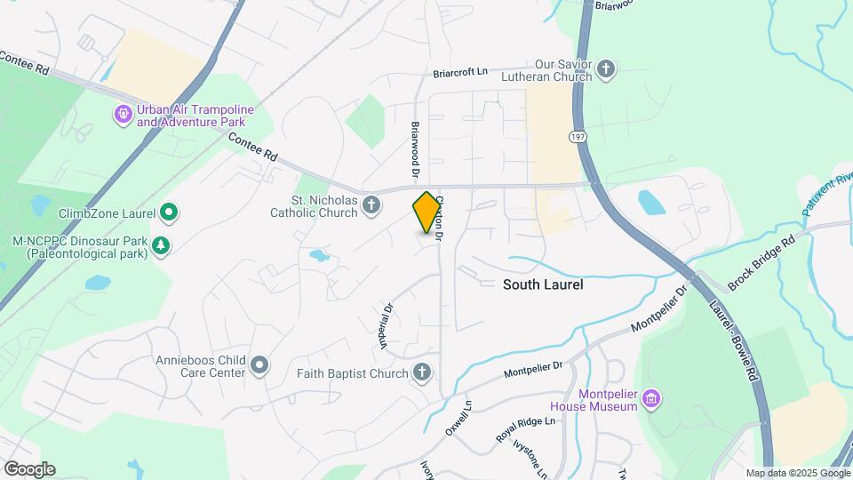 8614 Dunbrook Ln Map and Location Details