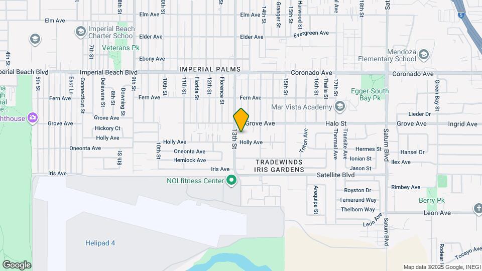 El Patio Apartments Map and Location Details