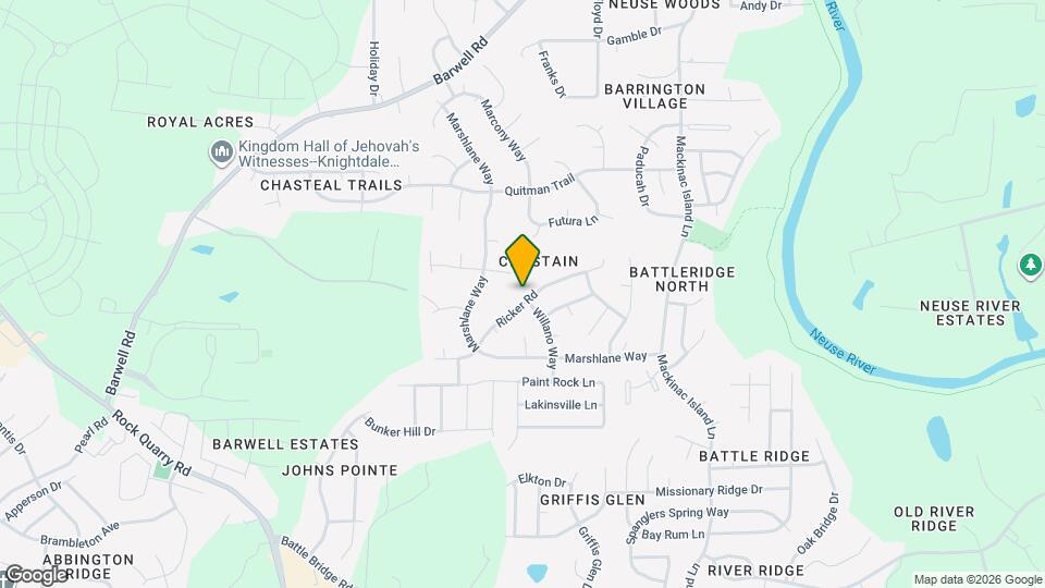 6001 Ricker Rd Map and Location Details