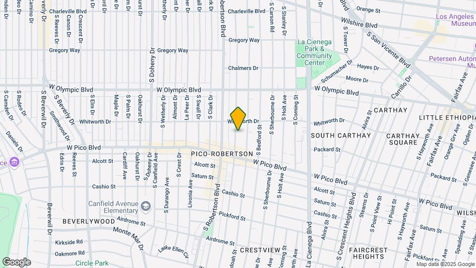 1132 S Wooster St Map and Location Details