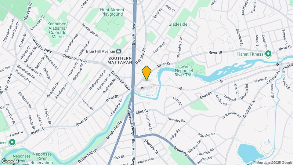 466 River St Mapa y Detalles de la Ubicación