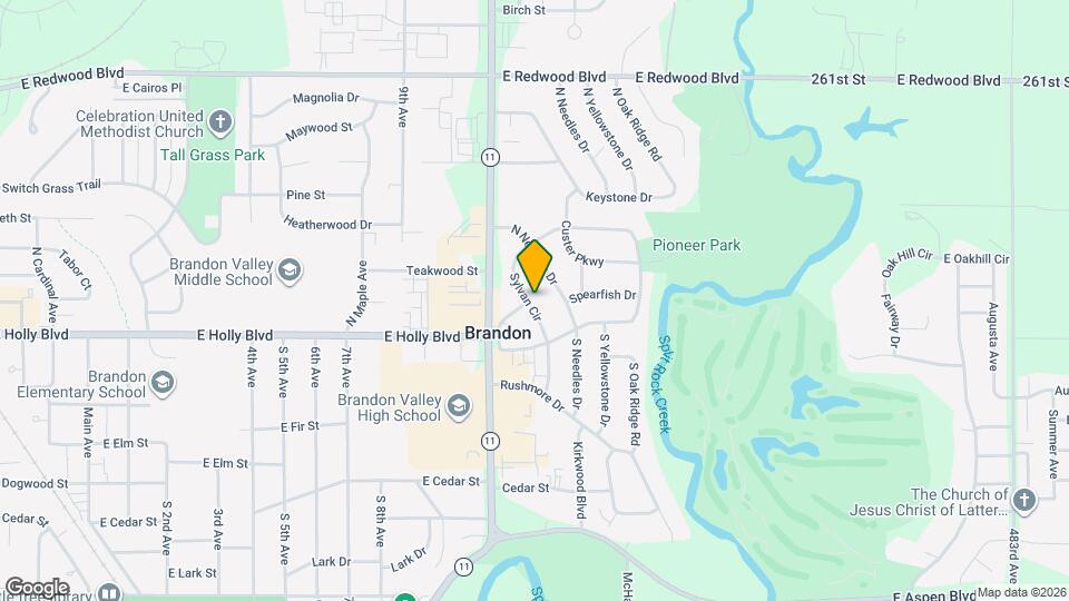 2204 Sylvan Cir Map and Location Details