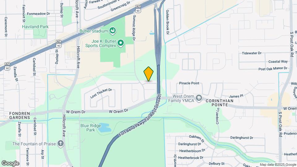 6527 River Bluff Dr Map and Location Details