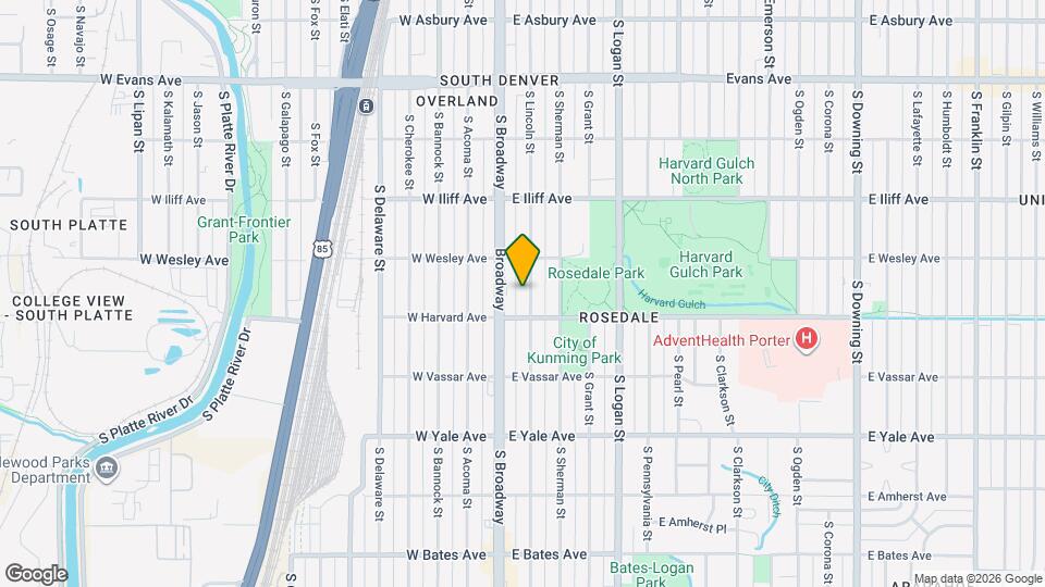 2457 S Lincoln St, Unit 2457 S. Lincoln Street Mapa y Detalles de la Ubicación