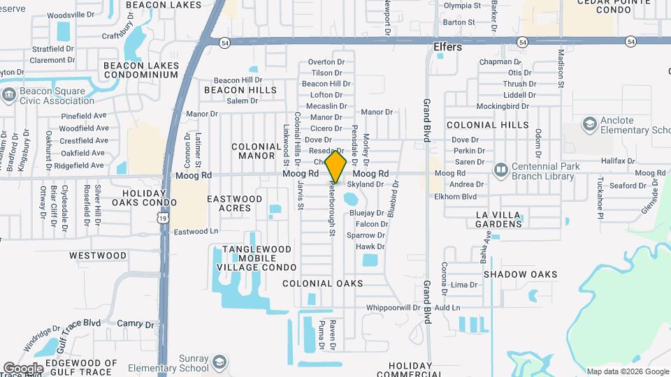 3422 Peterborough St Mapa y Detalles de la Ubicación