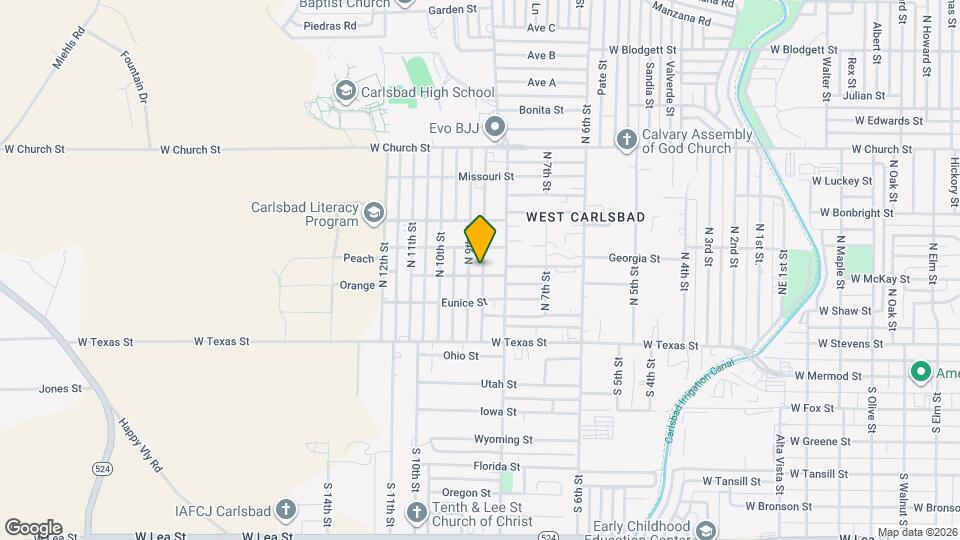 2512 Arkansas St Map and Location Details