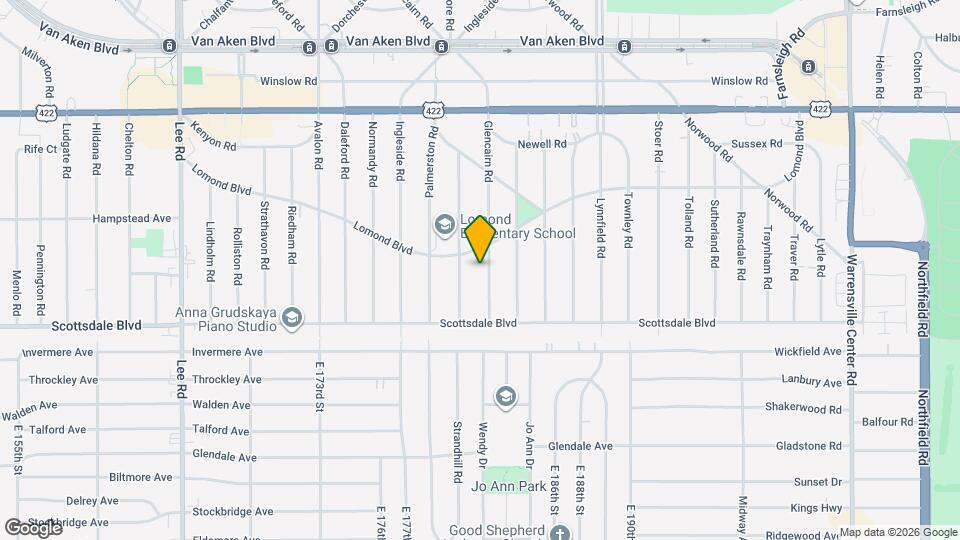 3682 Glencairn Road Map and Location Details