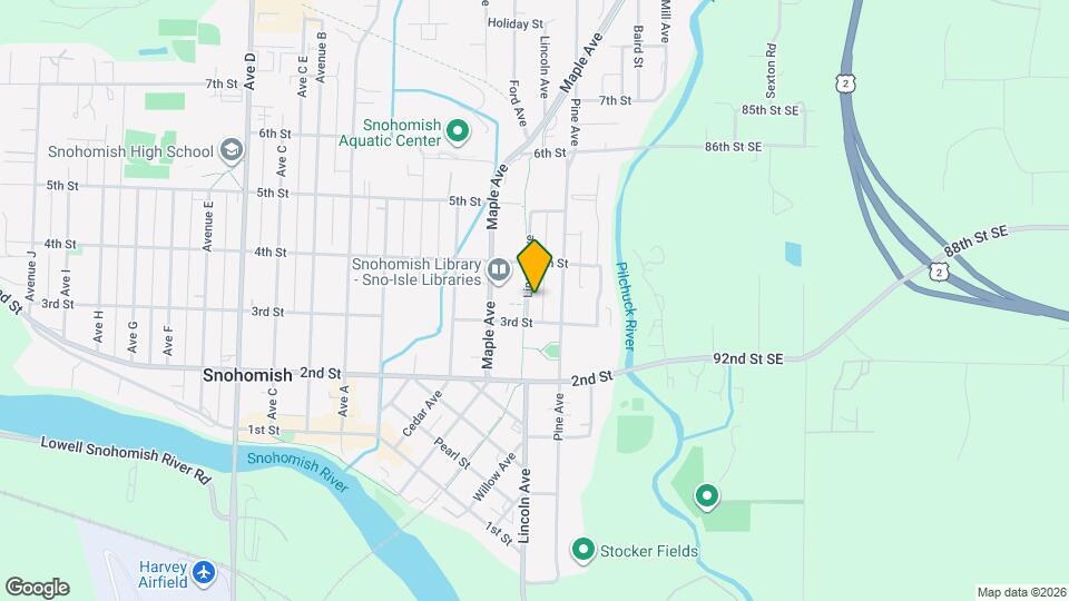 311 Lincoln Ave Map and Location Details