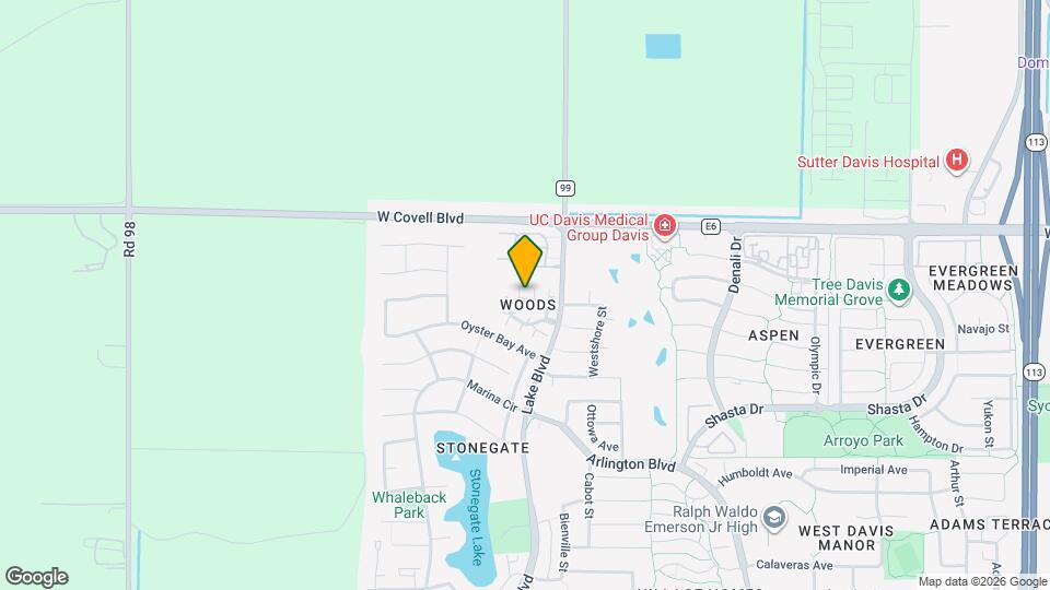 3126 Woods Cir Map and Location Details