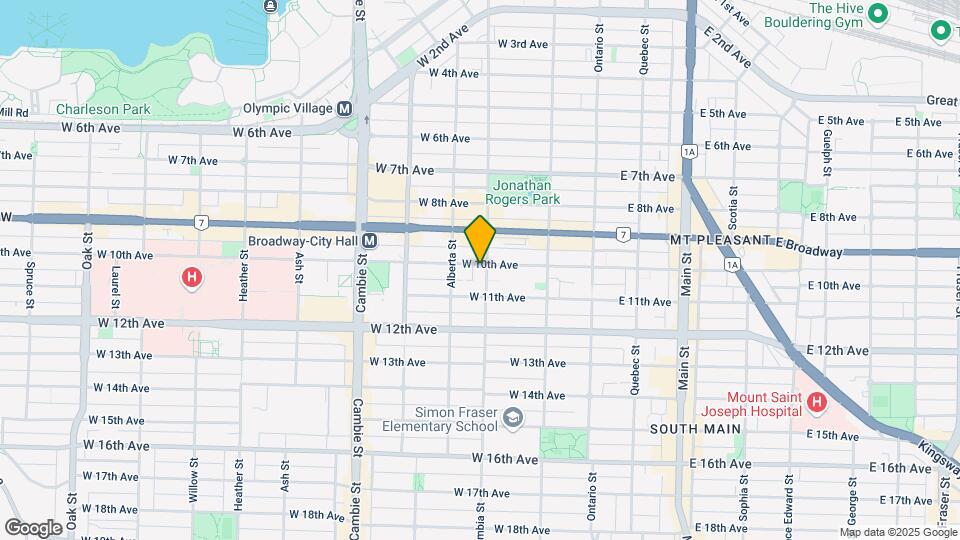 2615 Columbia St Map and Location Details