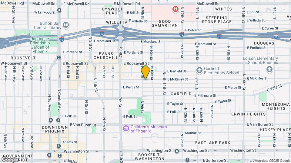 905 E Mckinley St, Unit # 4 Map and Location Details