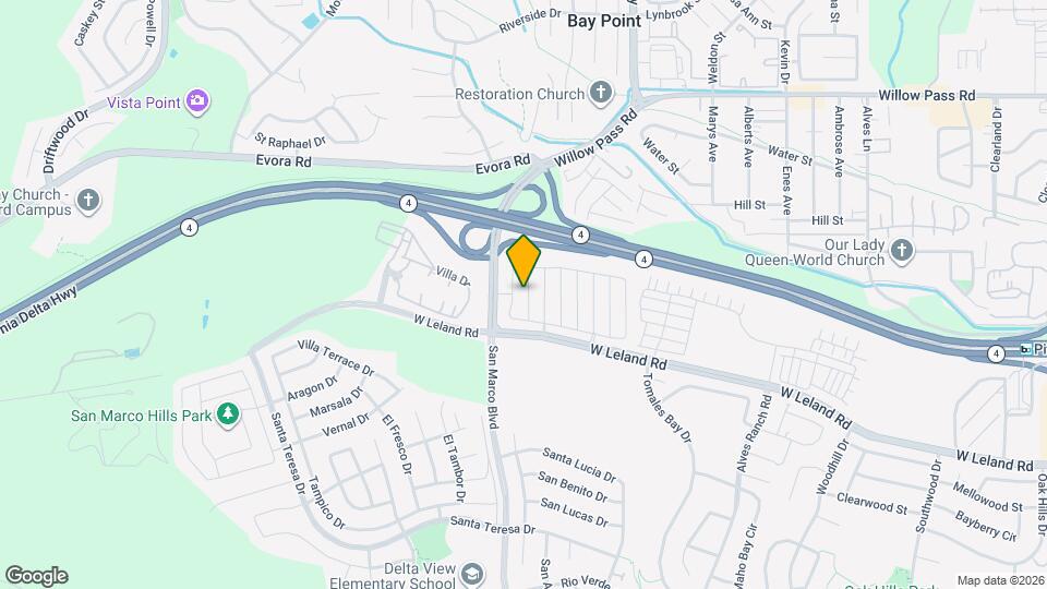 2631 Clarita Dr Map and Location Details