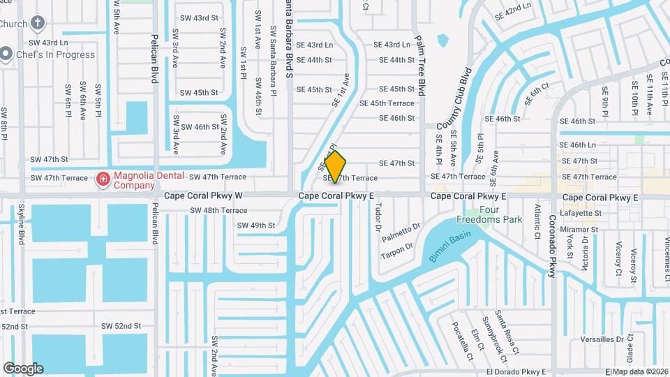 233 Cape Coral Pkwy E Map and Location Details