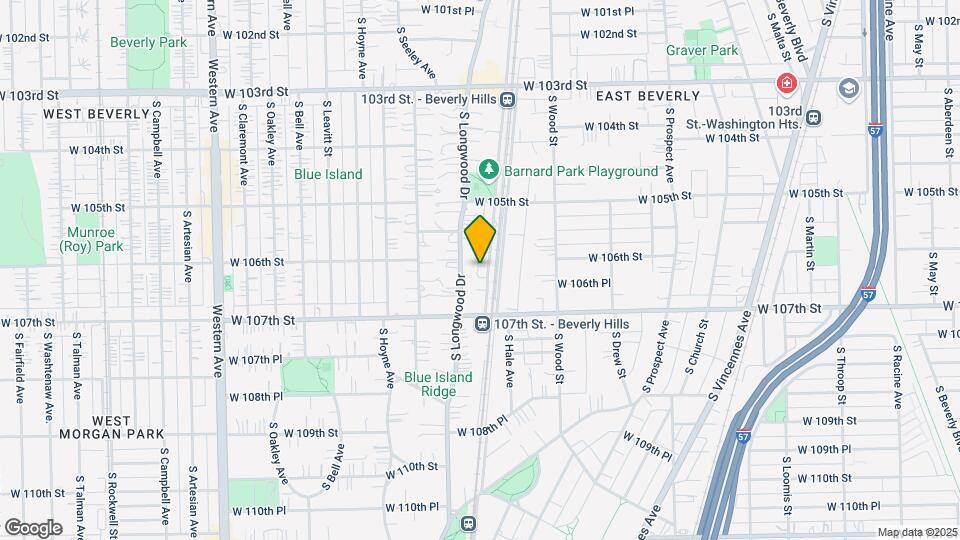 10604 S Walden Parkway Map and Location Details