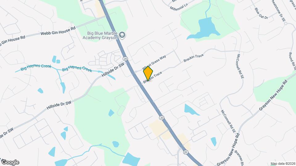 470 Brackin Trace Map and Location Details