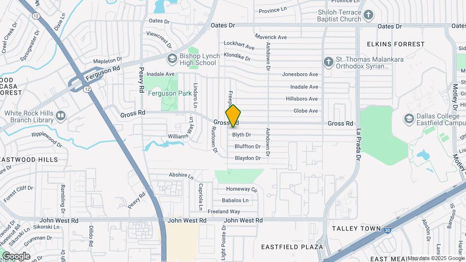 2311 Blyth Dr Map and Location Details