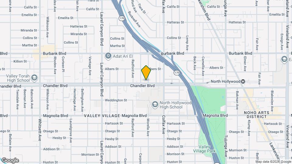 5401 Morella Ave Map and Location Details