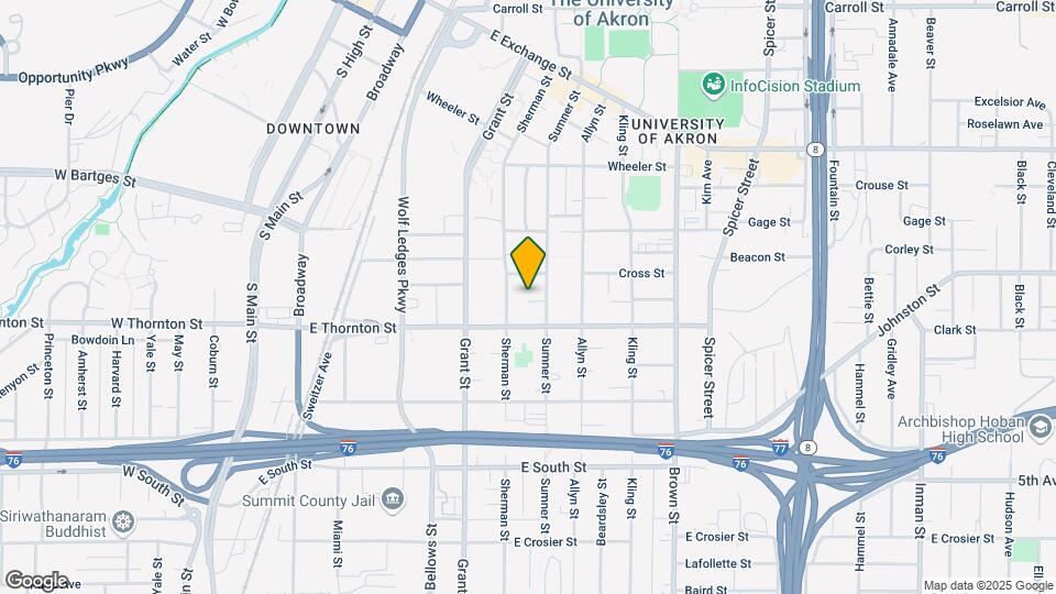 289 Sumner Ct Map and Location Details