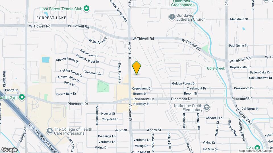 5650 Birchmont Dr Map and Location Details