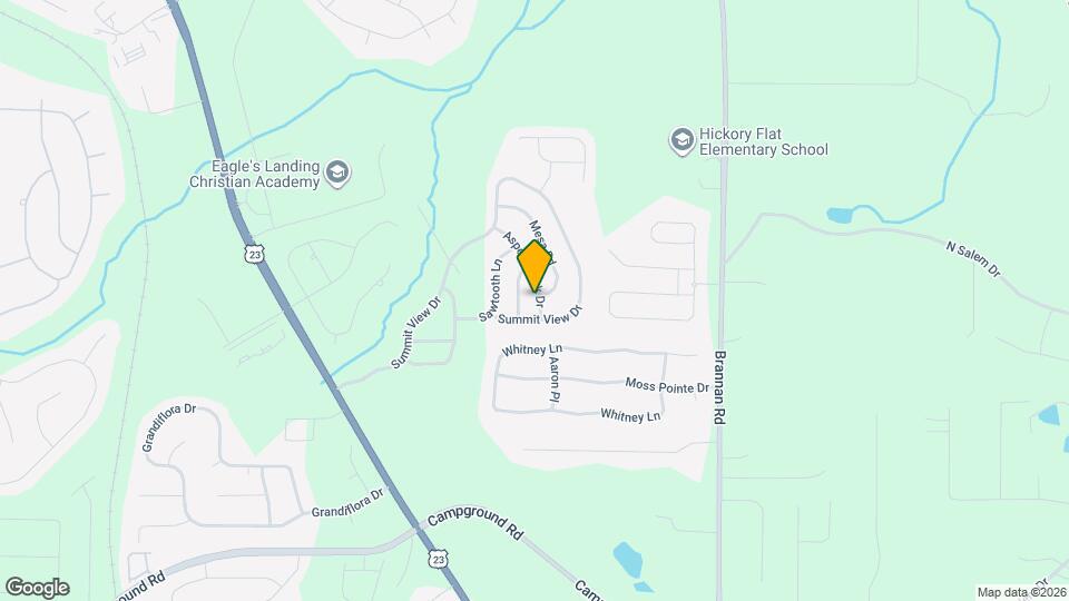 609 Aspen Brook Dr Map and Location Details