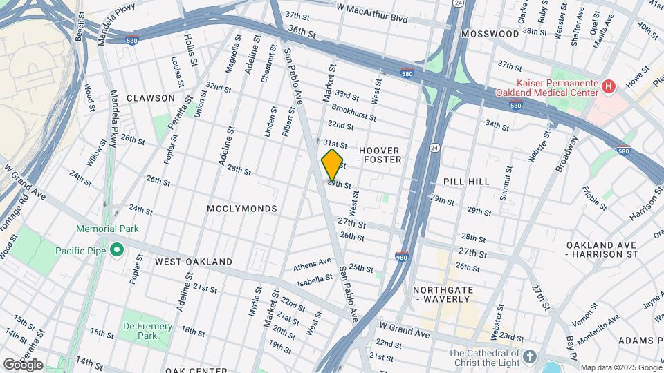 865-867 29th St Map and Location Details