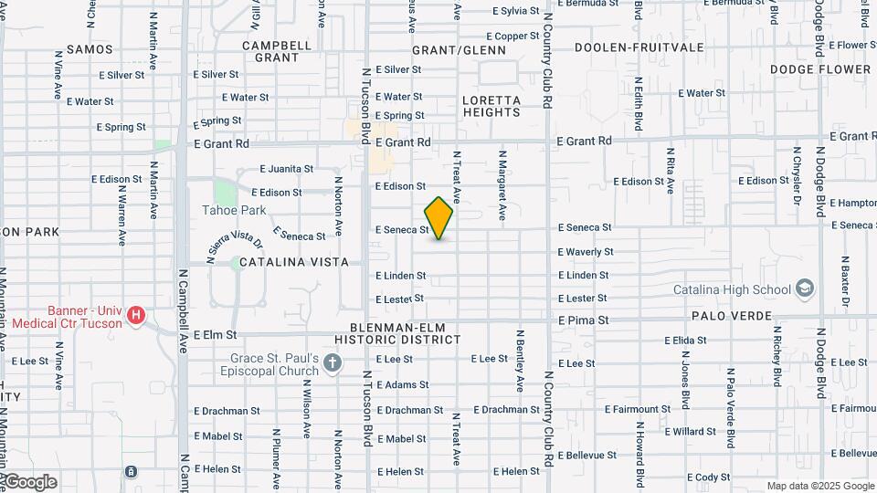 2701 E Waverly St Map and Location Details