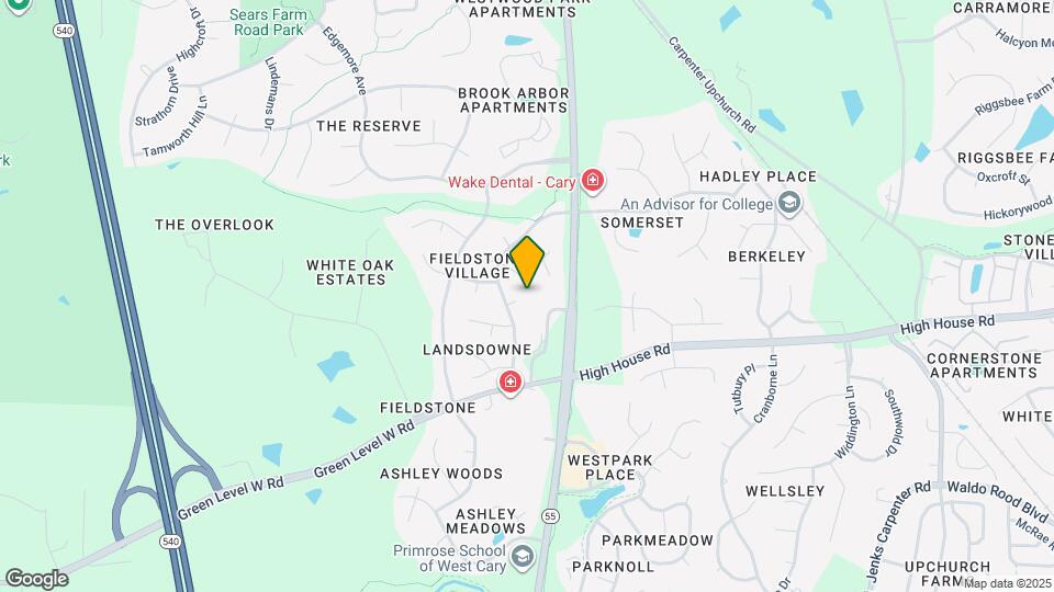 104 Paper Chase Ct Map and Location Details