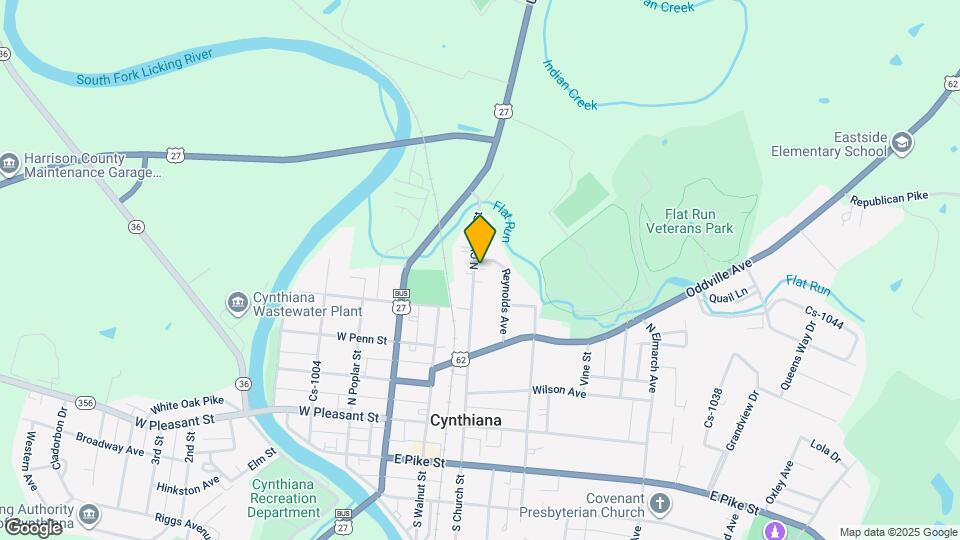 238 N Church St, Unit #1 Map and Location Details