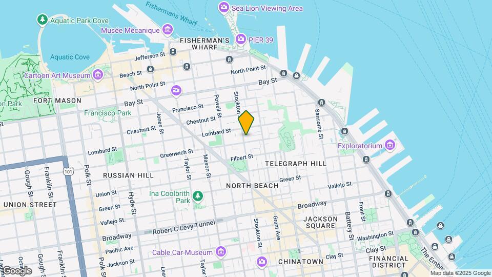 1816 Stockton St Map and Location Details