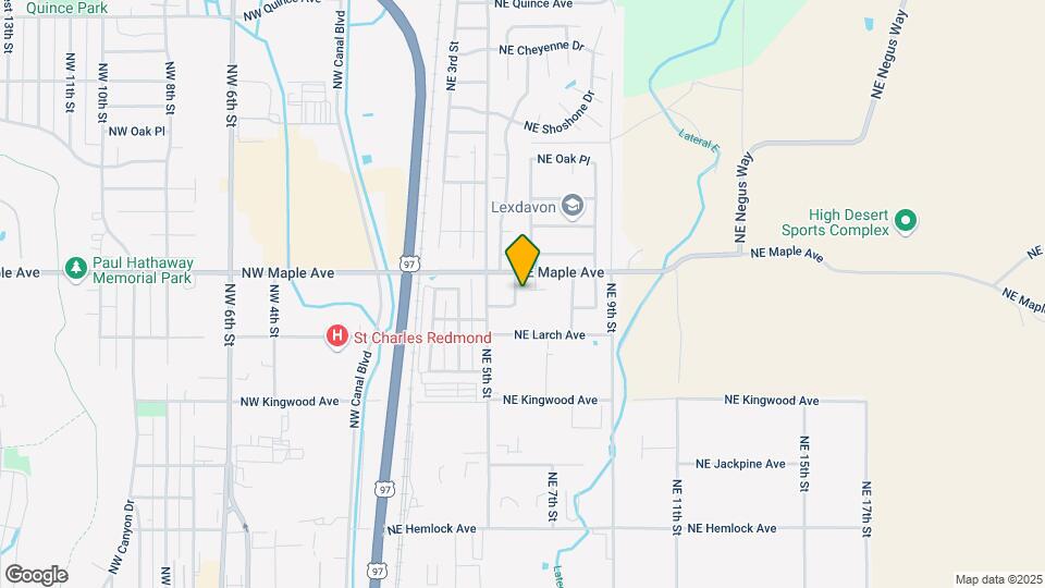 562 NE Negus Loop Map and Location Details