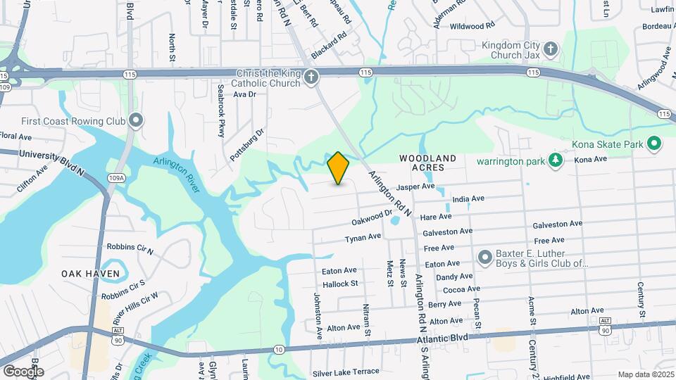 7107 Arlet Dr, Unit 3 Map and Location Details