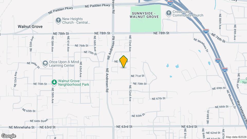7011 NE 72nd Cir Mapa y Detalles de la Ubicación