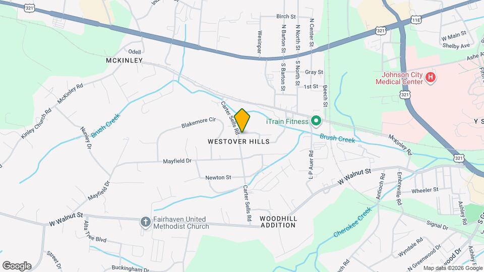 301 Carter Sells Rd Map and Location Details