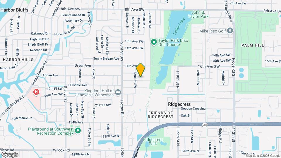 2154 17th Terrace SW Map and Location Details