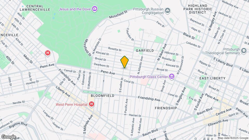 5148 Dearborn St Map and Location Details