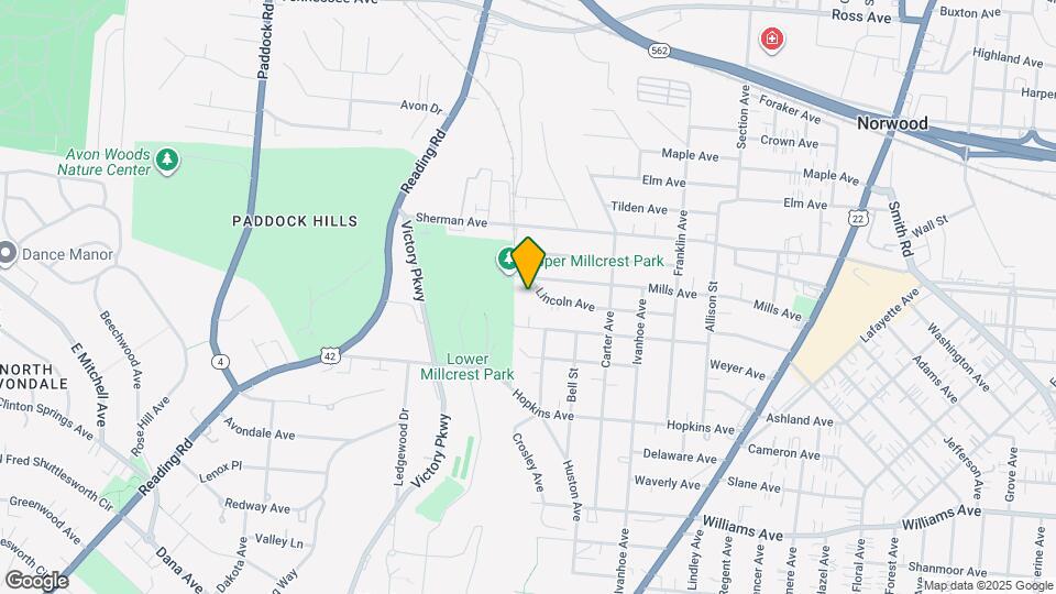 Lincoln Woods Flats Mapa y Detalles de la Ubicación