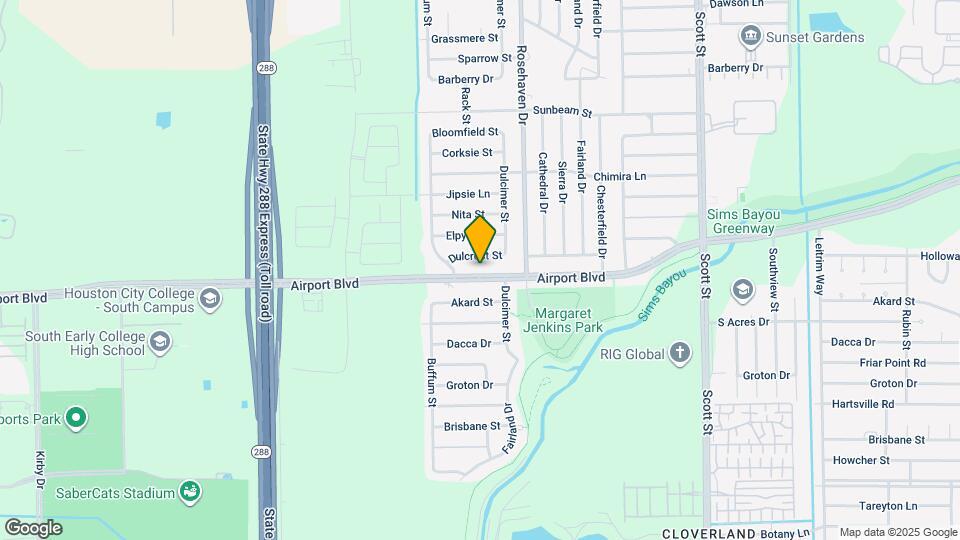 3109 Airport Blvd Map and Location Details
