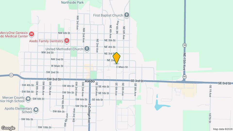 105 NE 5th Ave, Unit 109 NE 5th Ave Map and Location Details