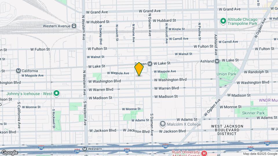 2046 W Washington Blvd Map and Location Details
