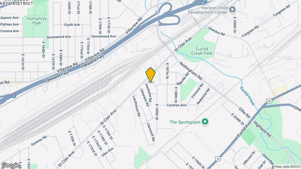 18402 Melville Rd, Unit UP Map and Location Details