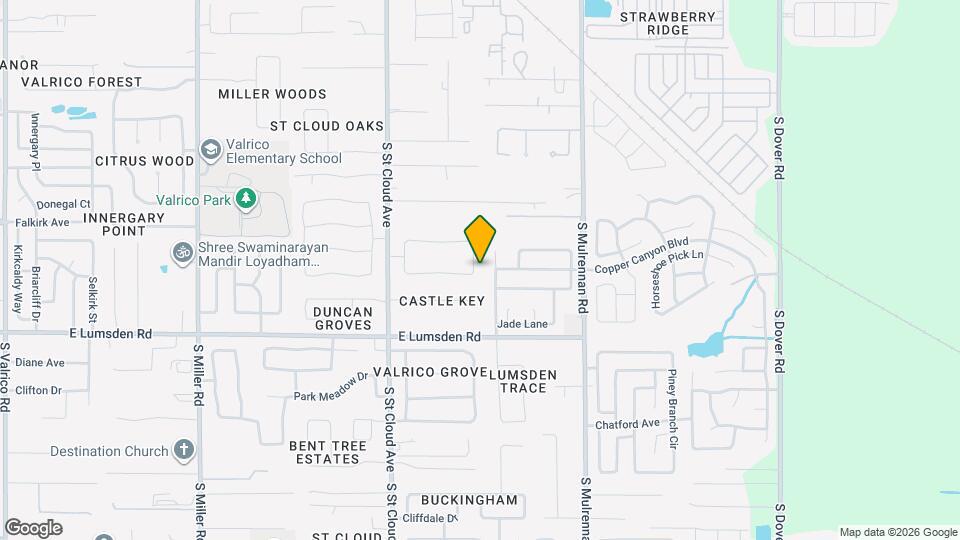 3942 Appletree Dr Map and Location Details