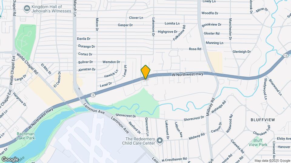 3936 Bowie Ln Map and Location Details