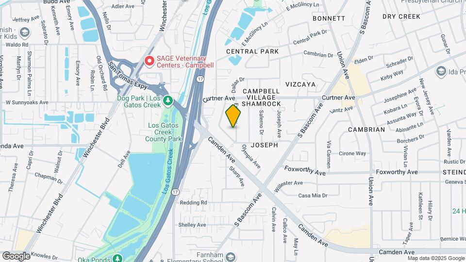 1153 Erin Way Map and Location Details